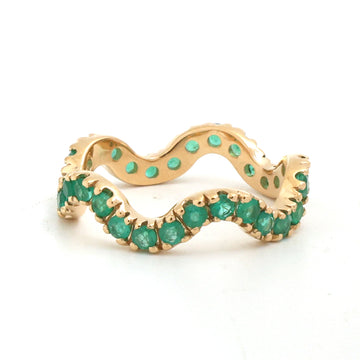 JPRG-3760/9386 Emerald Ring | 18K