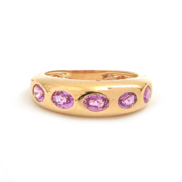 JPRG-3763/9389 Pink Sapphire Ring | 14K