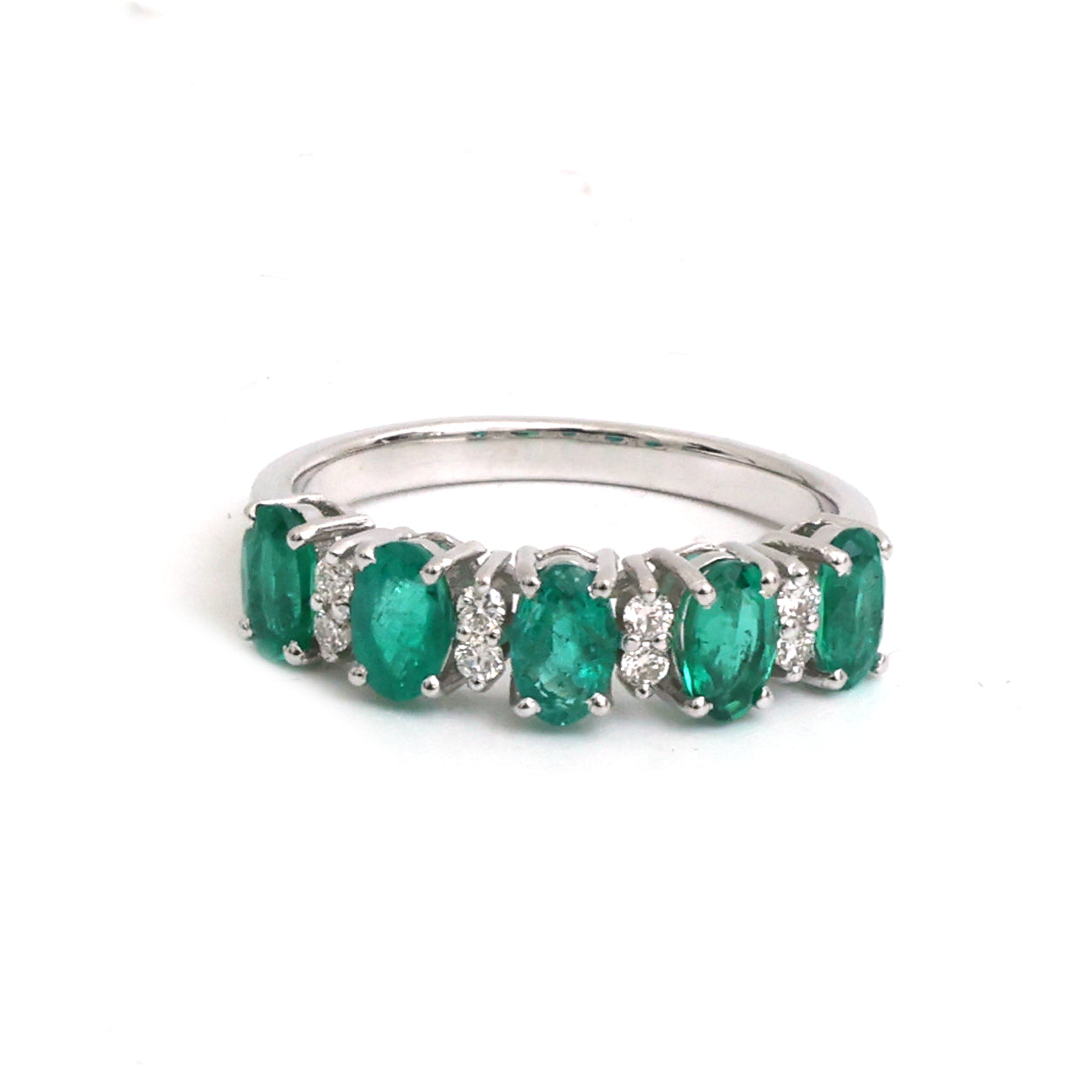 JPRG-3779/9427 Emerald Diamond Ring | 18K
