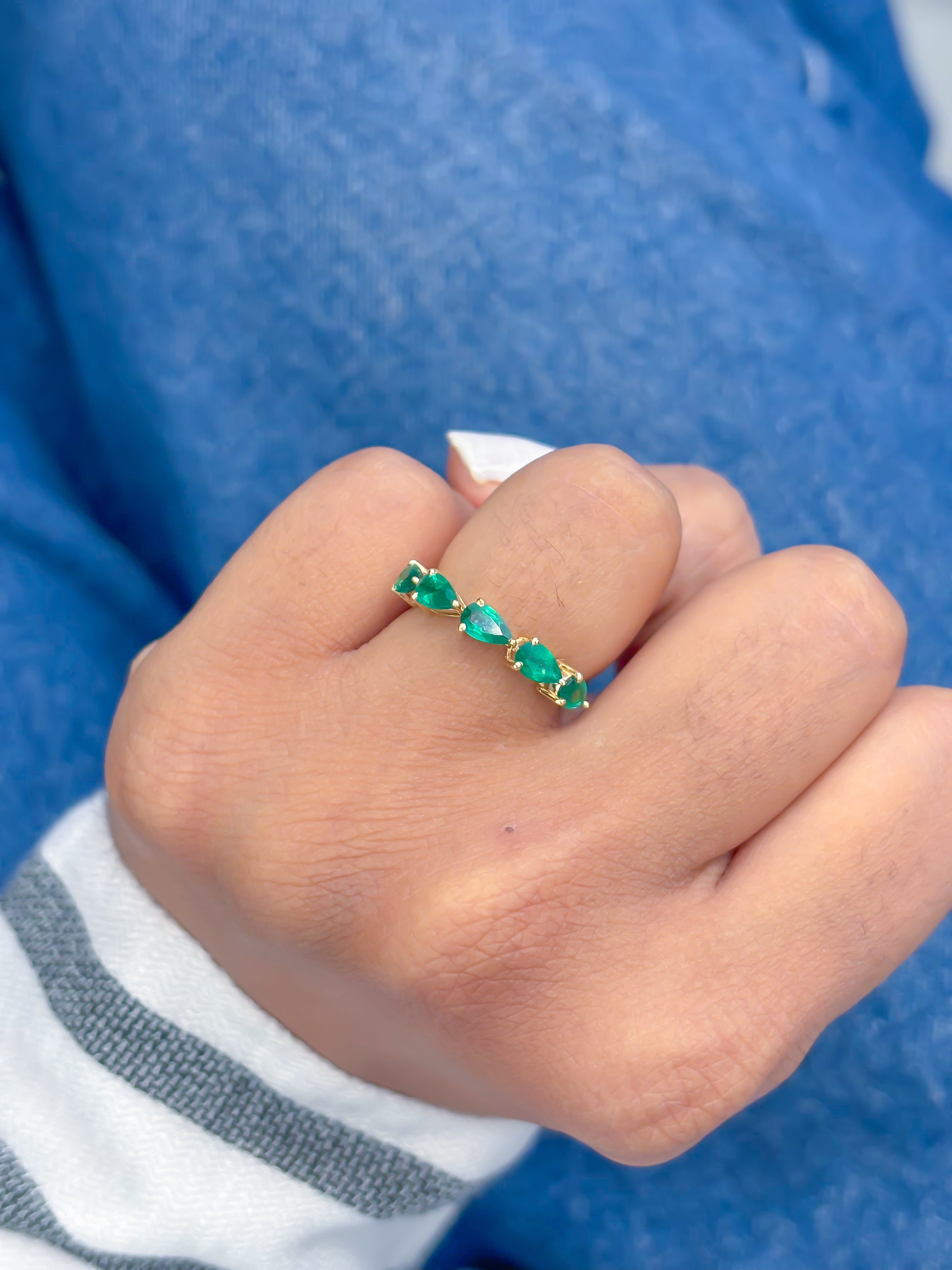 JPRG-3800/9469 Emerald Ring | 18K