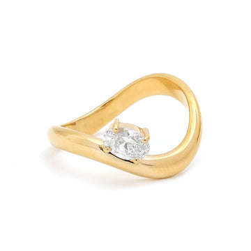 JPRG-3813/9490 Lab Grown Diamond Ring | 14K