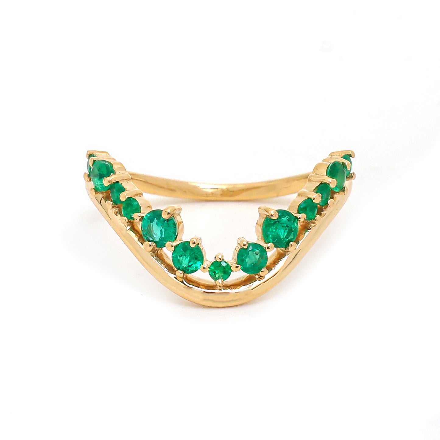 JPRG-3824/9505 Emerald Ring | 18K