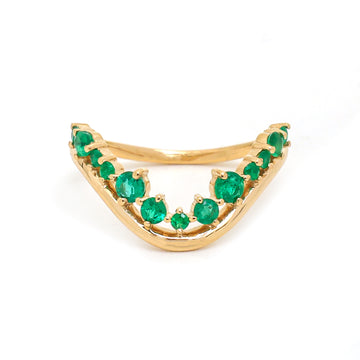 JPRG-3824/9505 Emerald Ring | 18K