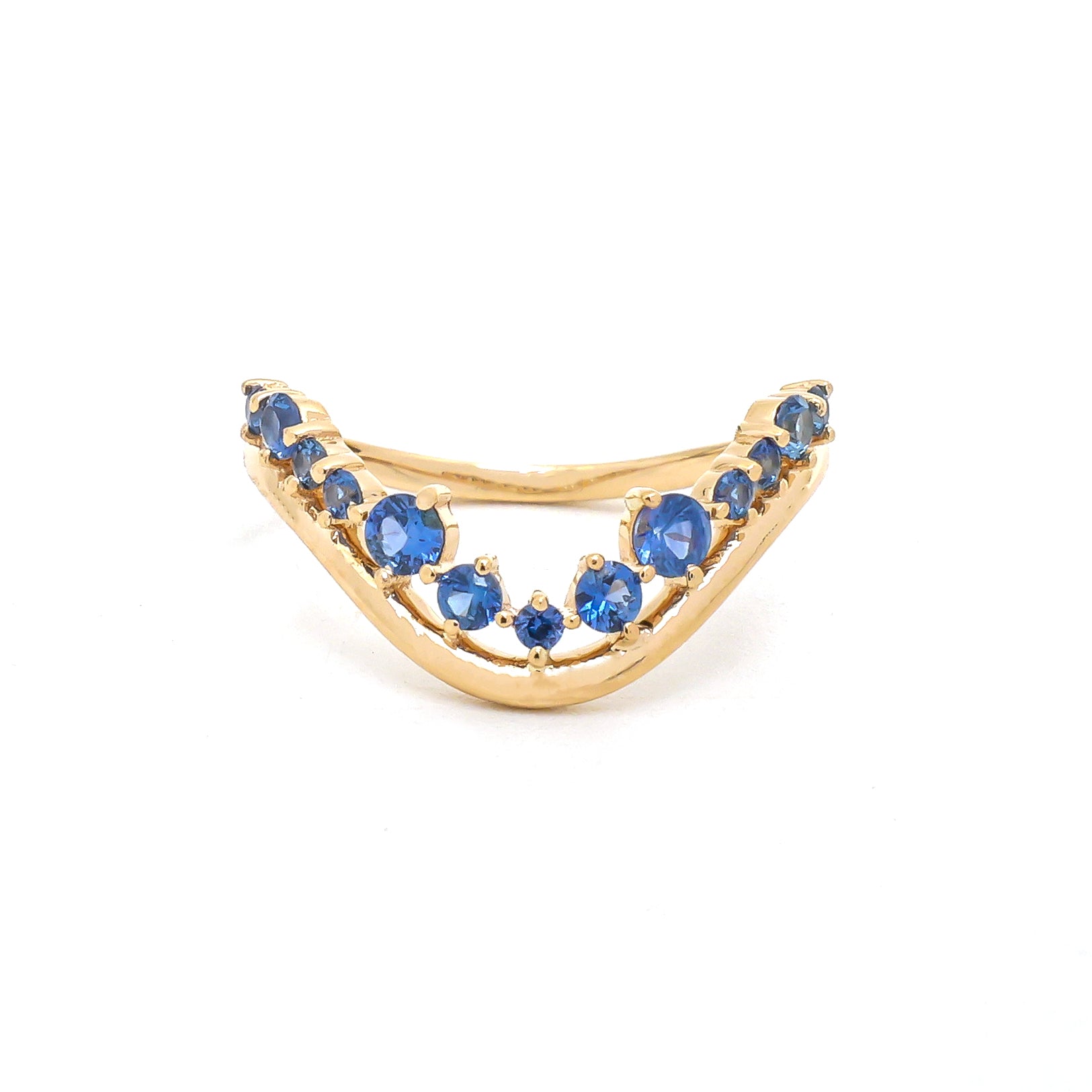 JPRG-3828/9512 Blue Sapphire Ring | 18K