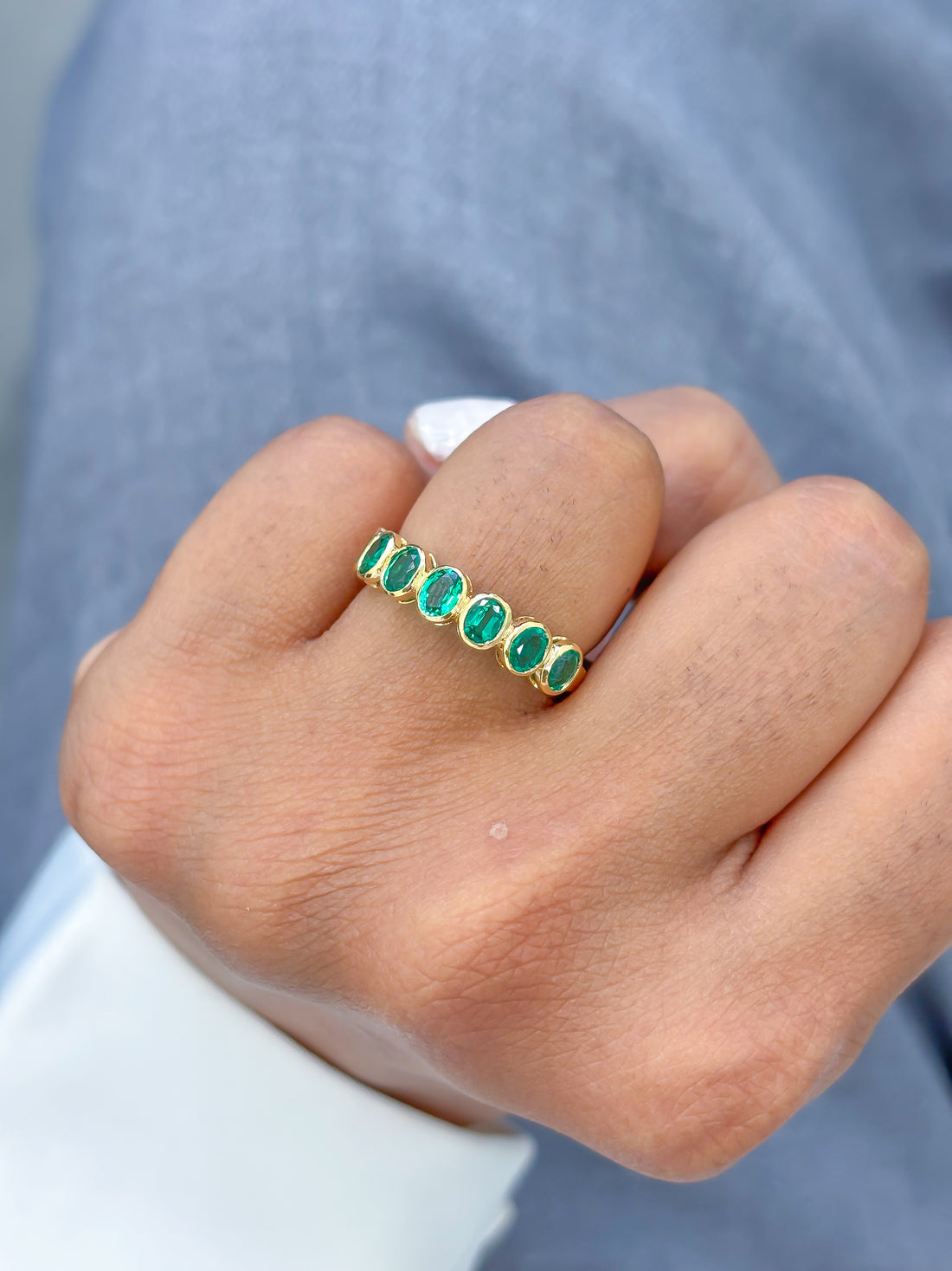 JPRG-3840/9524 Emerald Ring | 18K