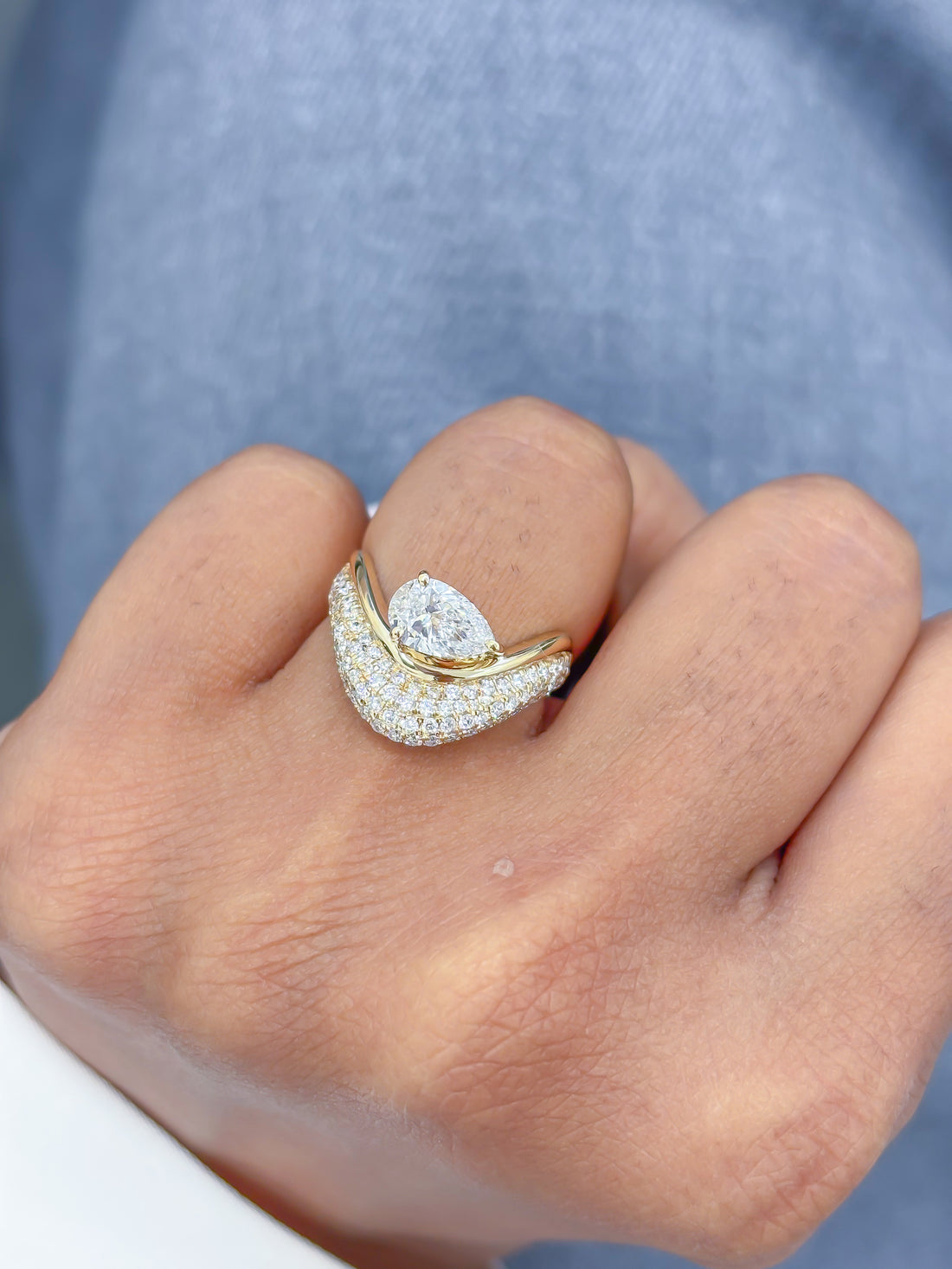 JPRG-3843/9527 Lab Grown Diamond Ring | 14K