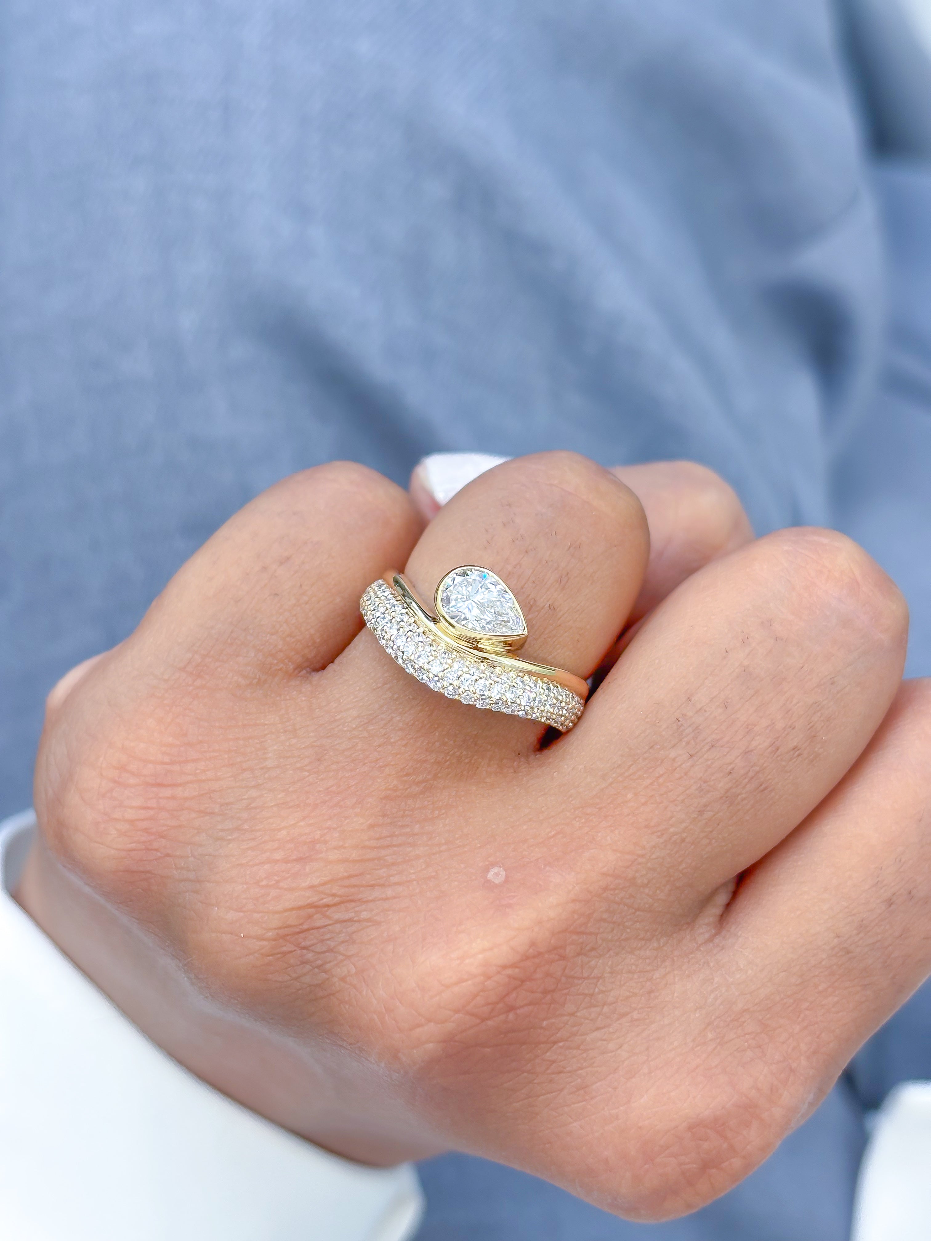 JPRG-3844/9528 Lab Grown Diamond Ring | 14K