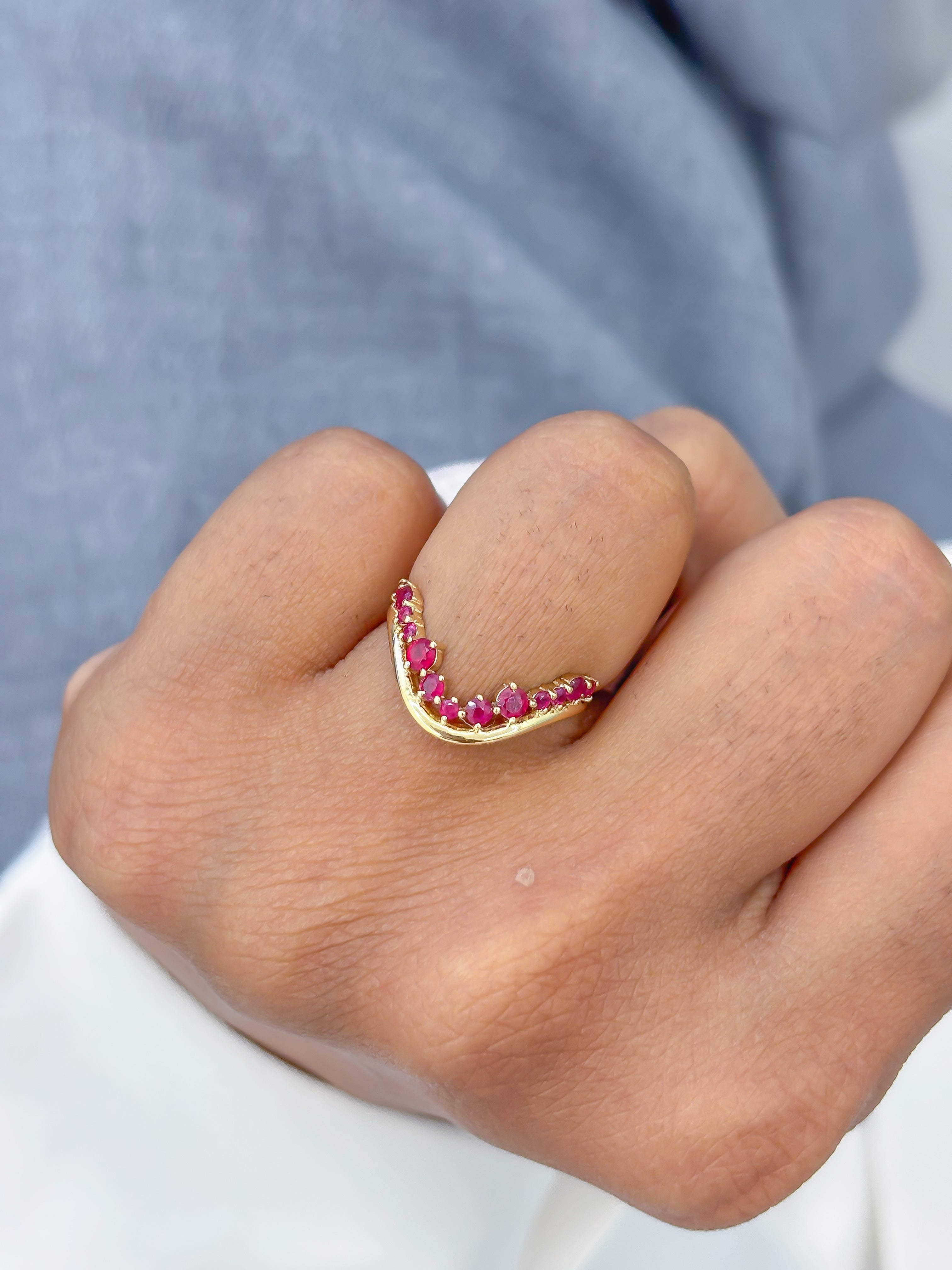JPRG-3852/9557 Ruby Ring | 18K