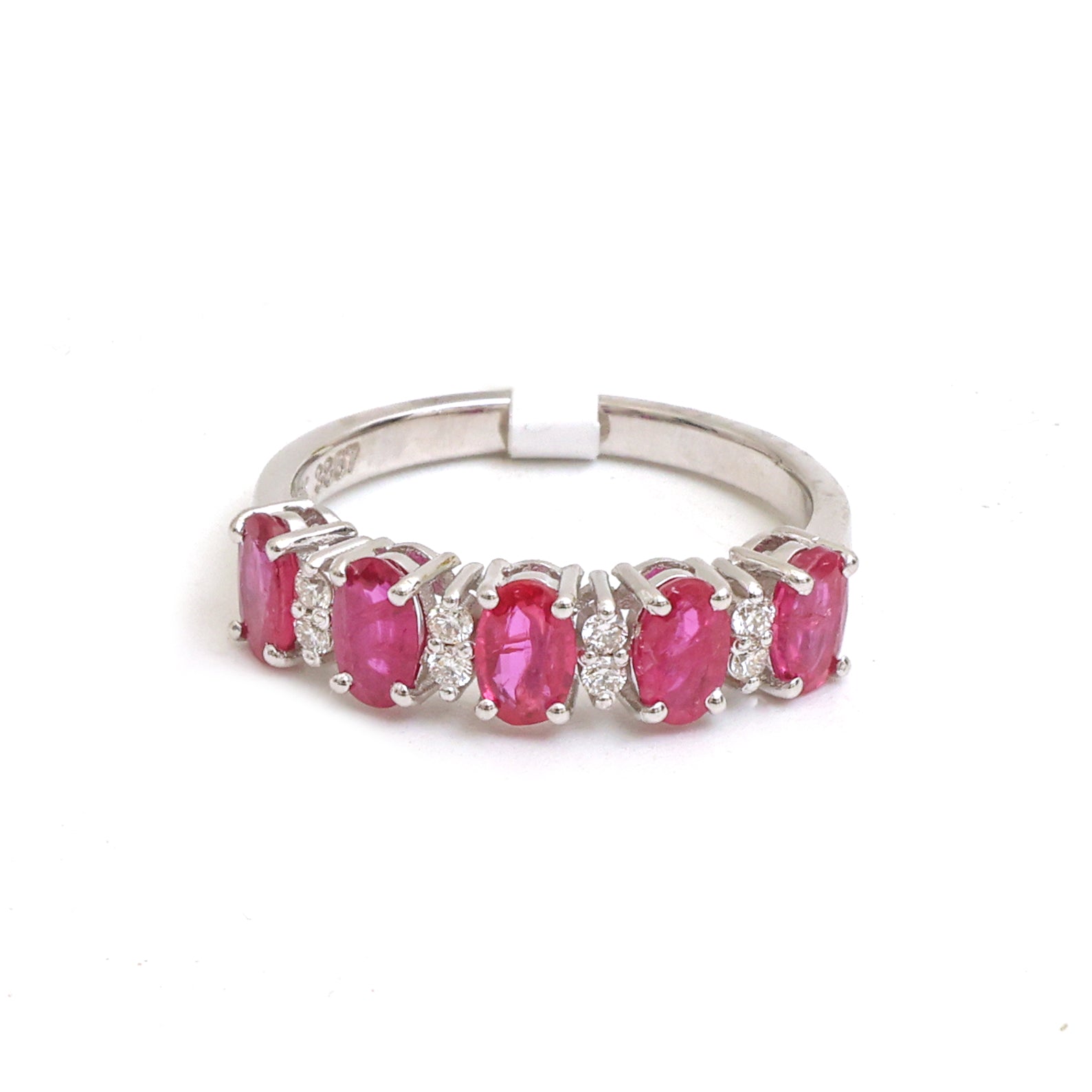 JPRG-3857/9562 Ruby Diamond Ring | 18K