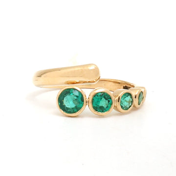 JPRG-3861/9582 Emerald Ring | 18K