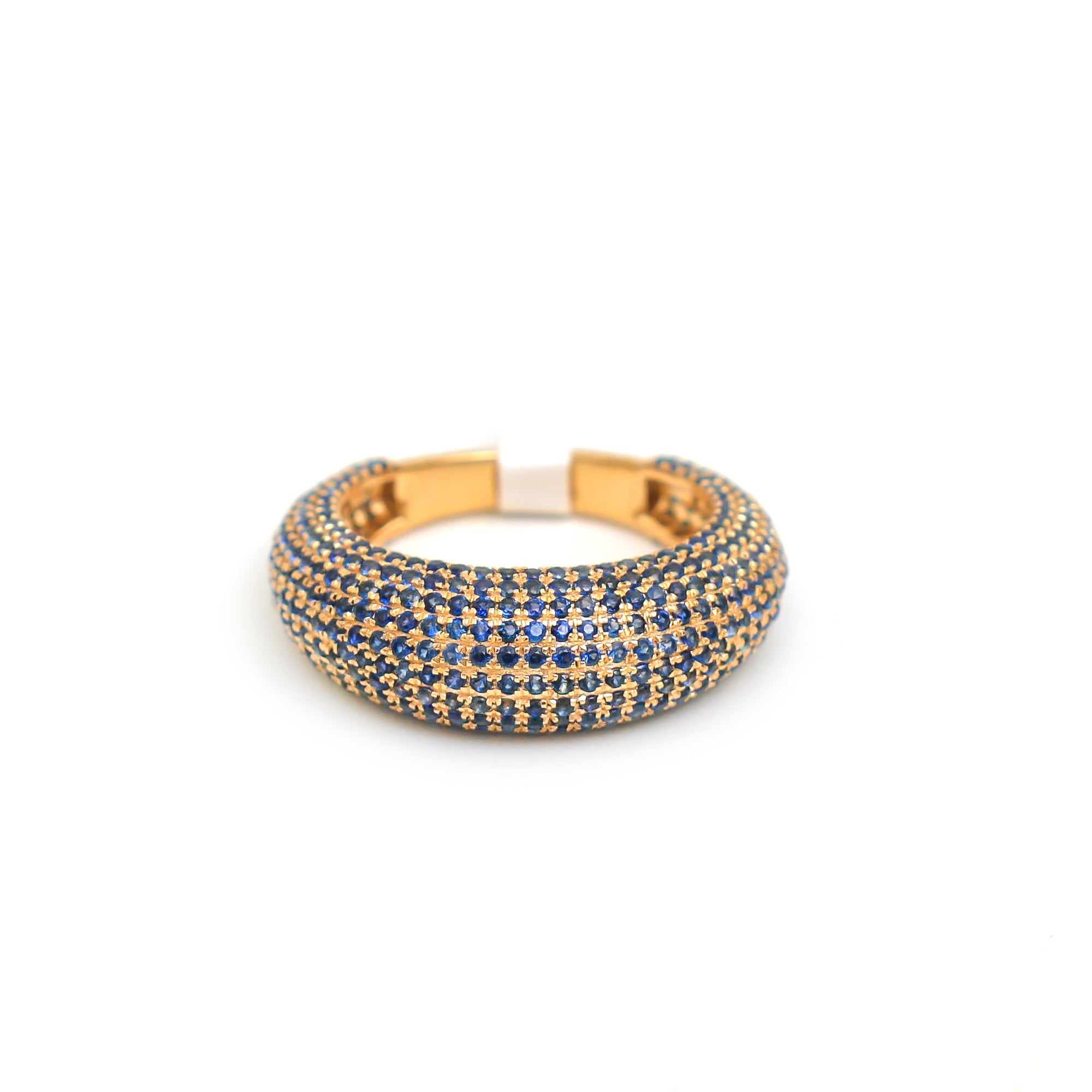 JPRG-3892/9637 Blue Sapphire Ring | 18K