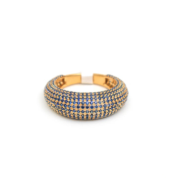JPRG-3892/9637 Blue Sapphire Ring | 18K
