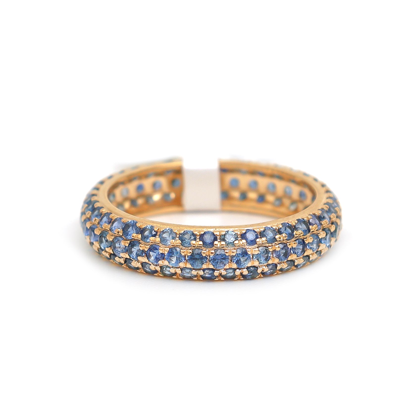 JPRG-3893/9638 Blue Sapphire Ring | 18K
