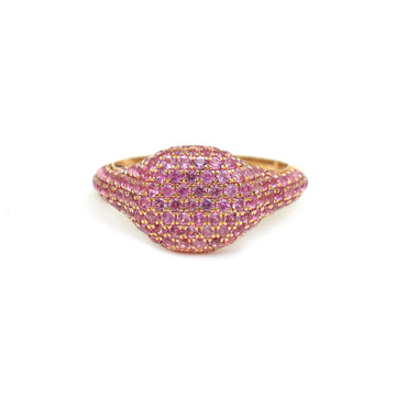 JPRG-3900/9645 Pink Sapphire Ring | 18K