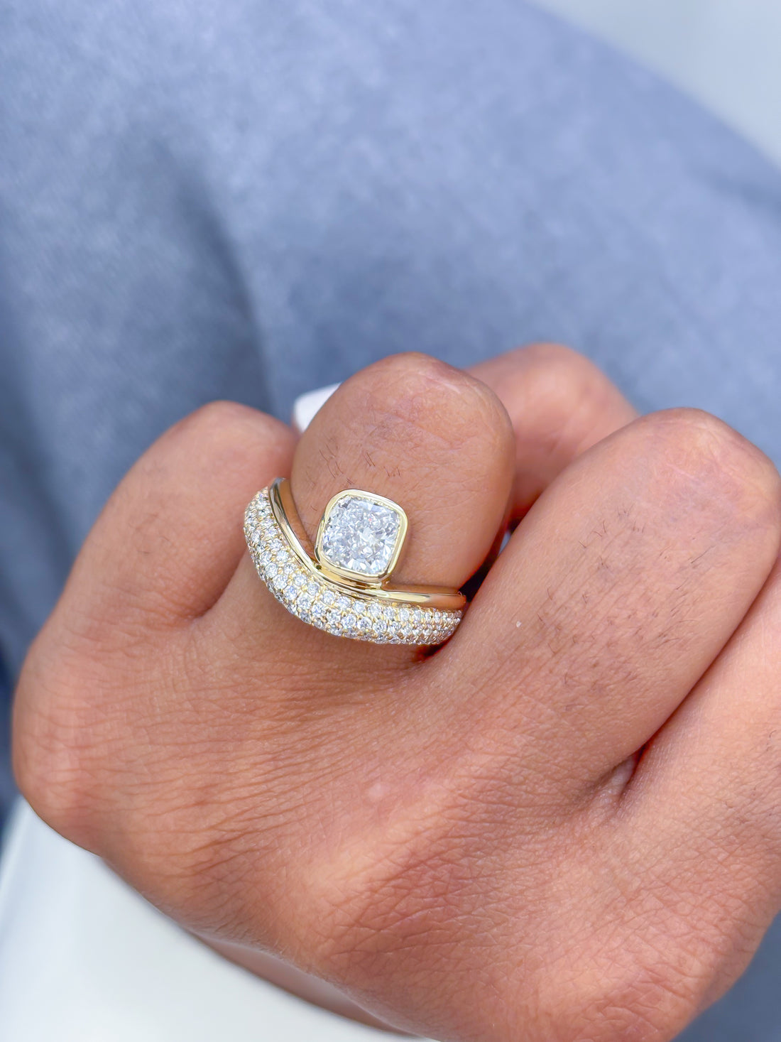 JPRG-3908/9668 Lab Grown Diamond Ring | 14K