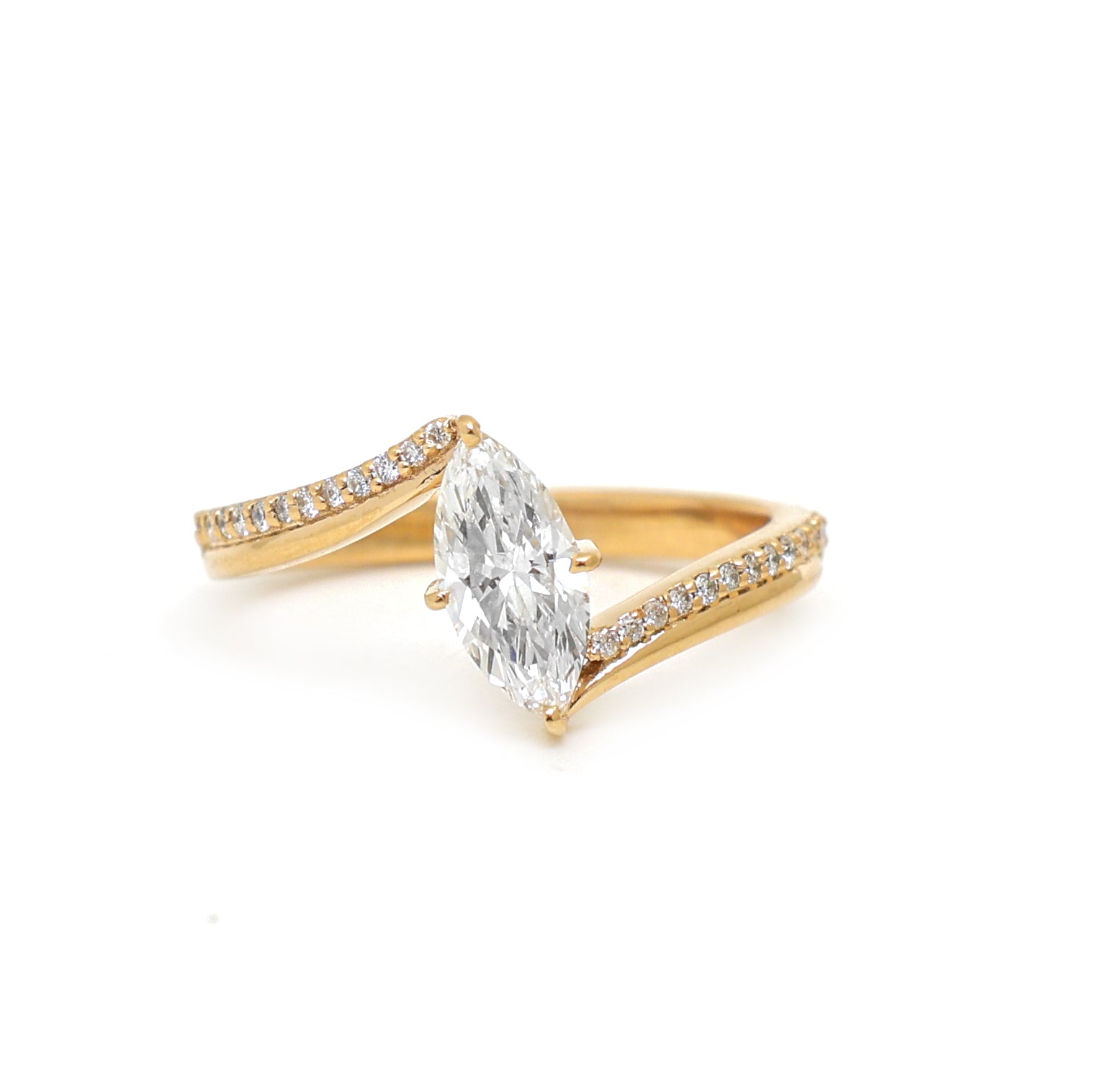 JPRG-3919/9680 Lab Grown Diamond Ring | 14K