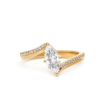 JPRG-3919/9680 Lab Grown Diamond Ring | 14K