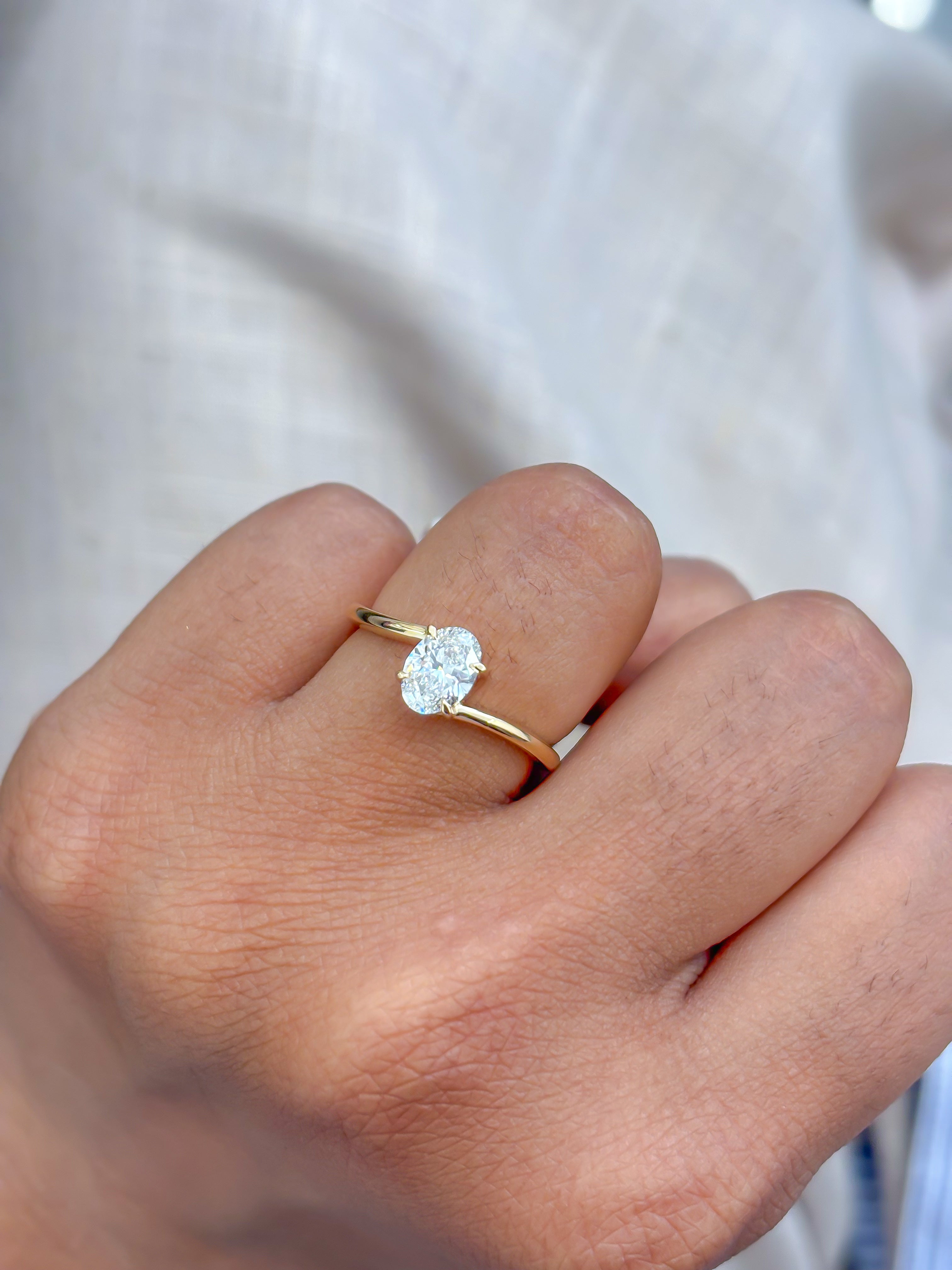 JPRG-3931/9700 Lab Grown Diamond Ring | 14K