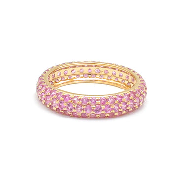 JPRG-3941/9729 Pink Sapphire Ring | 18K