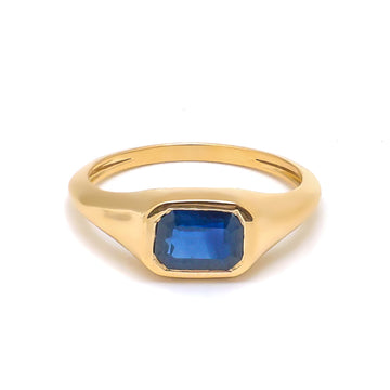 JPRG-3944/9731 Blue Sapphire Ring | 18K