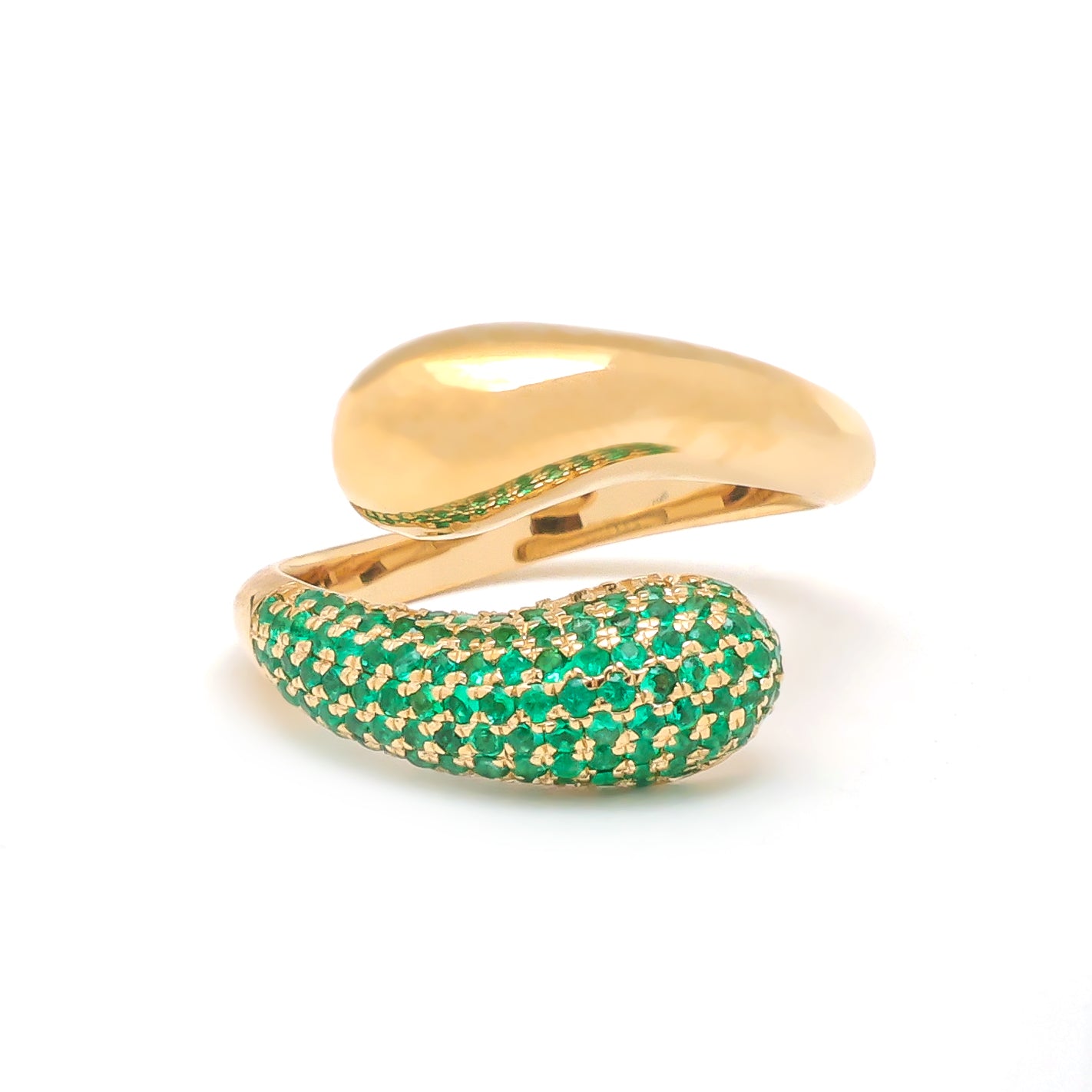 JPRG-3946/9732 Emerald Ring | 18K