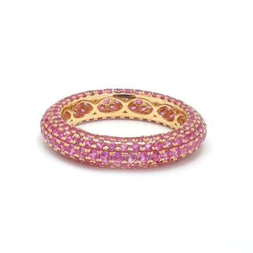 JPRG-3947/9733 Pink Sapphire Ring | 18K
