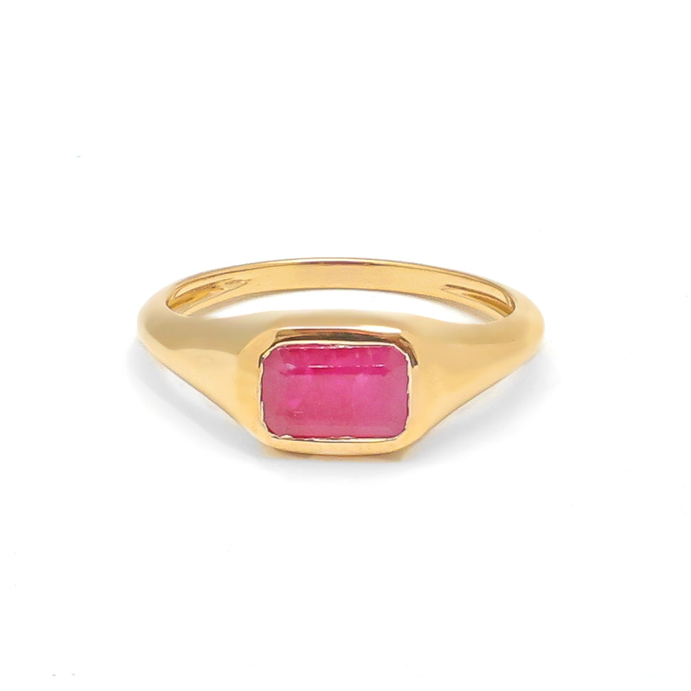 JPRG-3951/9737 Ruby Ring | 18K