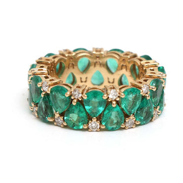 JPRG-396/1654 Emerald Ring | 18K