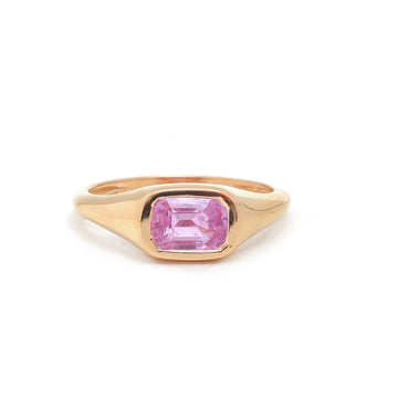 JPRG-3993/9784 Pink Sapphire Ring | 18K