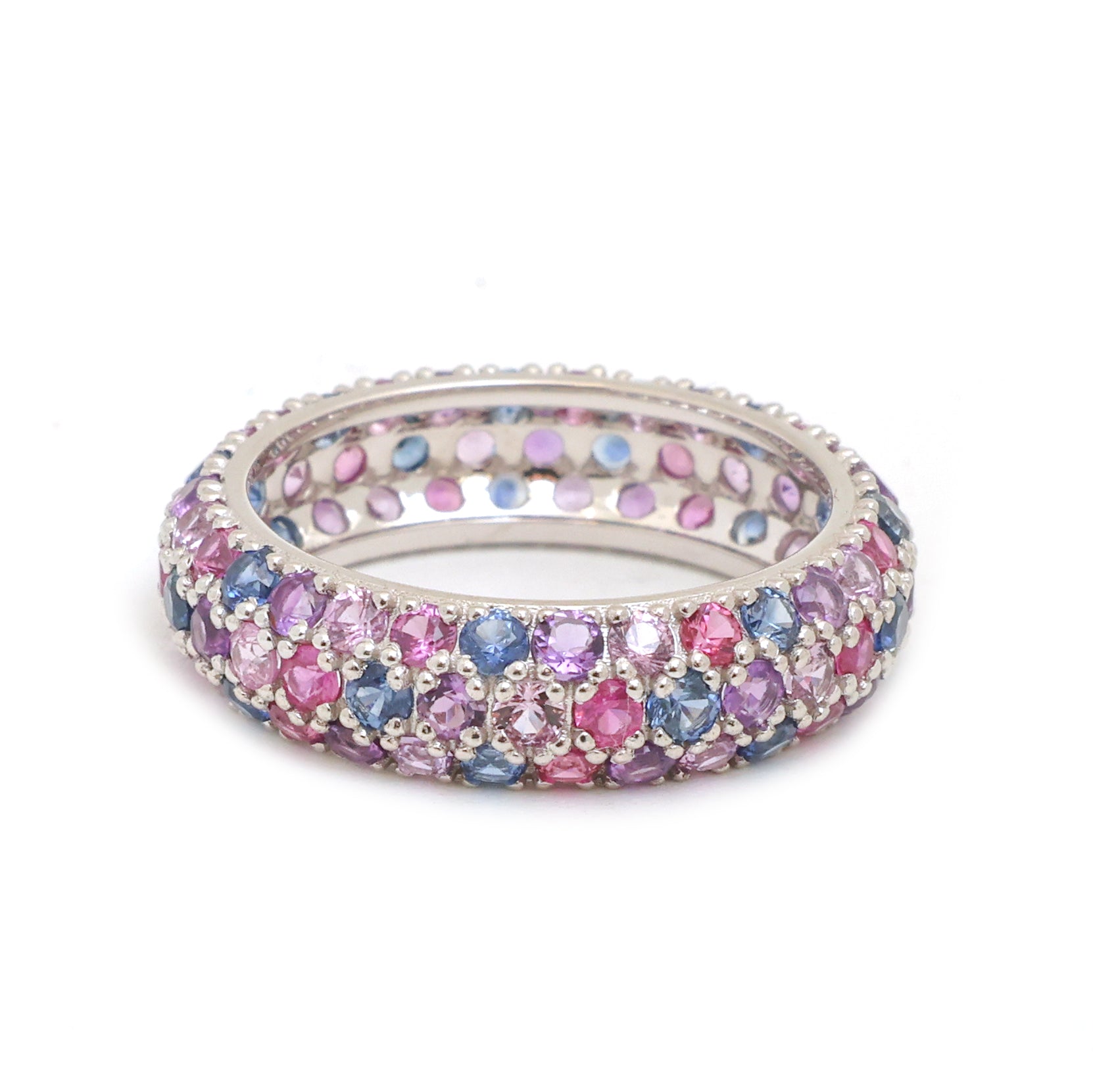 JPRG-3994/9785 Rainbow Sapphire Ring | 14K