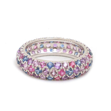 JPRG-3994/9785 Rainbow Sapphire Ring | 14K