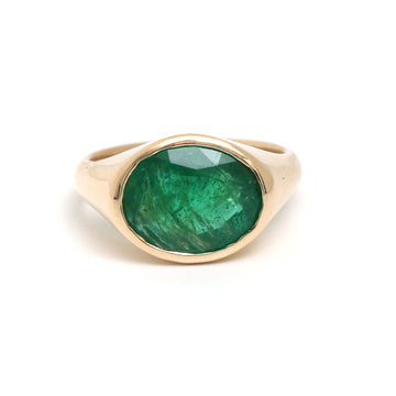 JPRG-399/1623 Emerald Ring | 14K