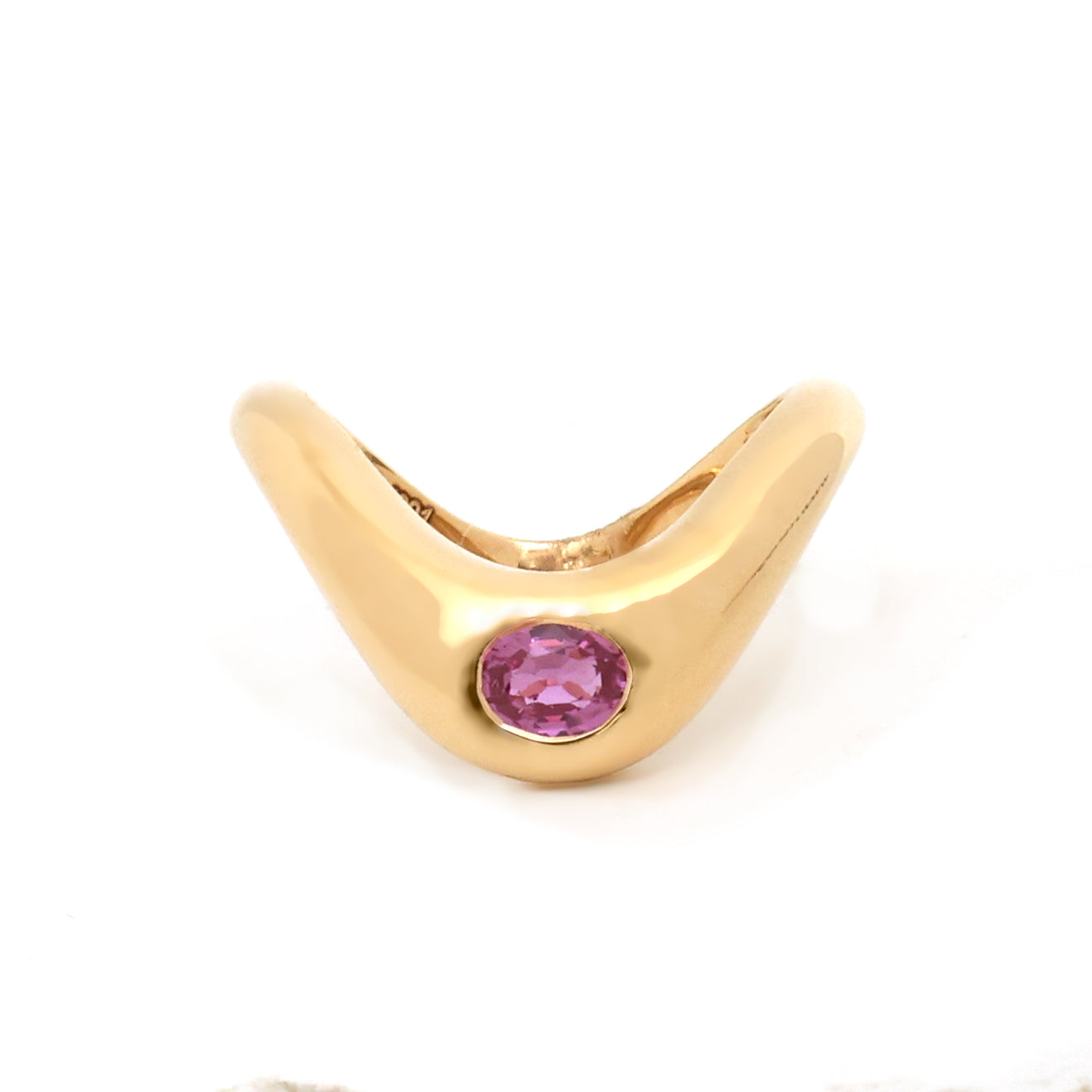 JPRG-4001/9816 Pink Sapphire Ring | 18K