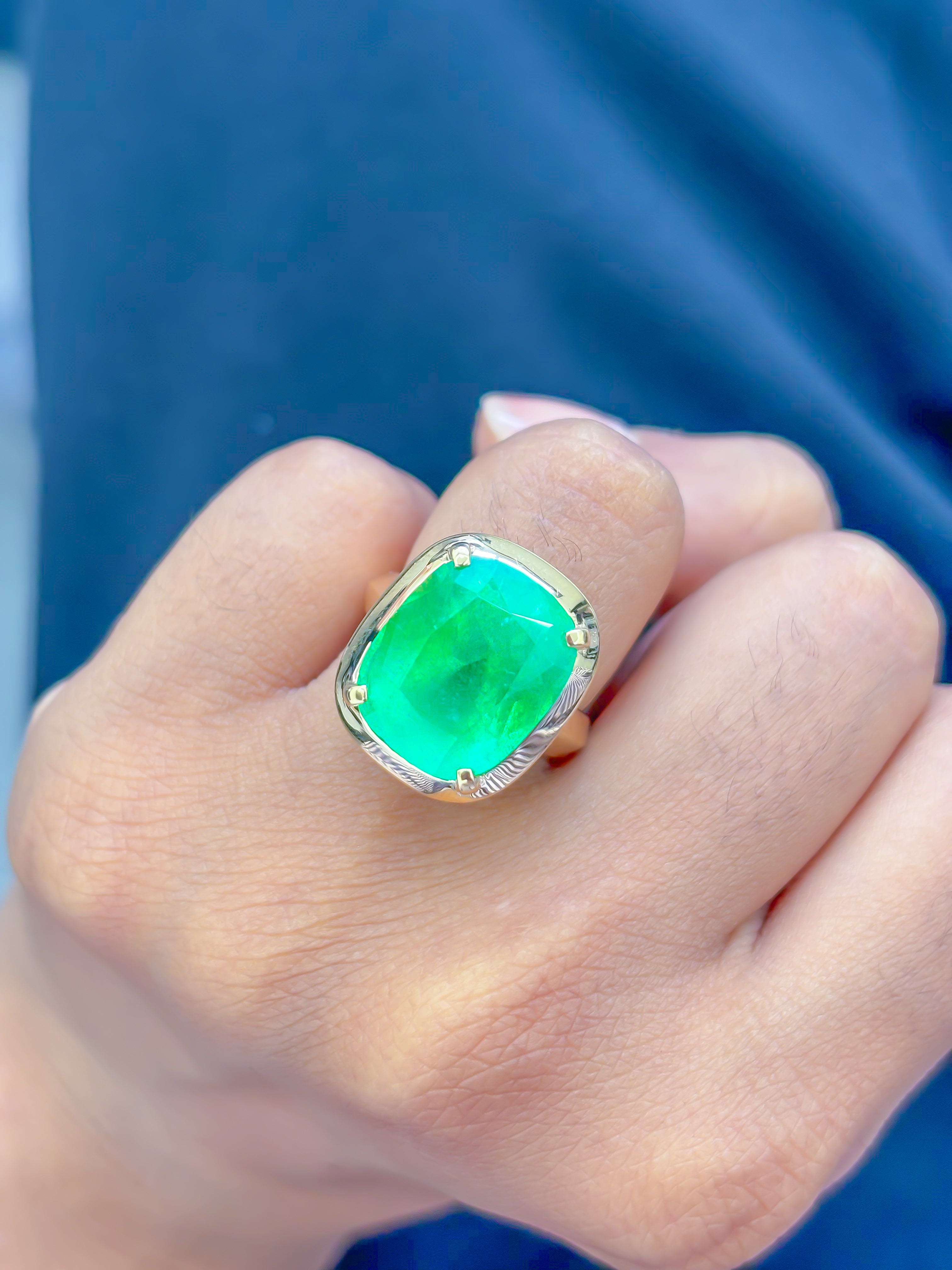 JPRG-4002/9818 Emerald Ring | 18K