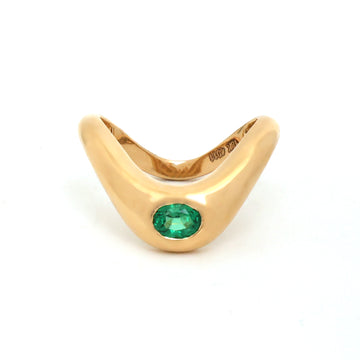 JPRG-4011/9834 Emerald Ring | 18K