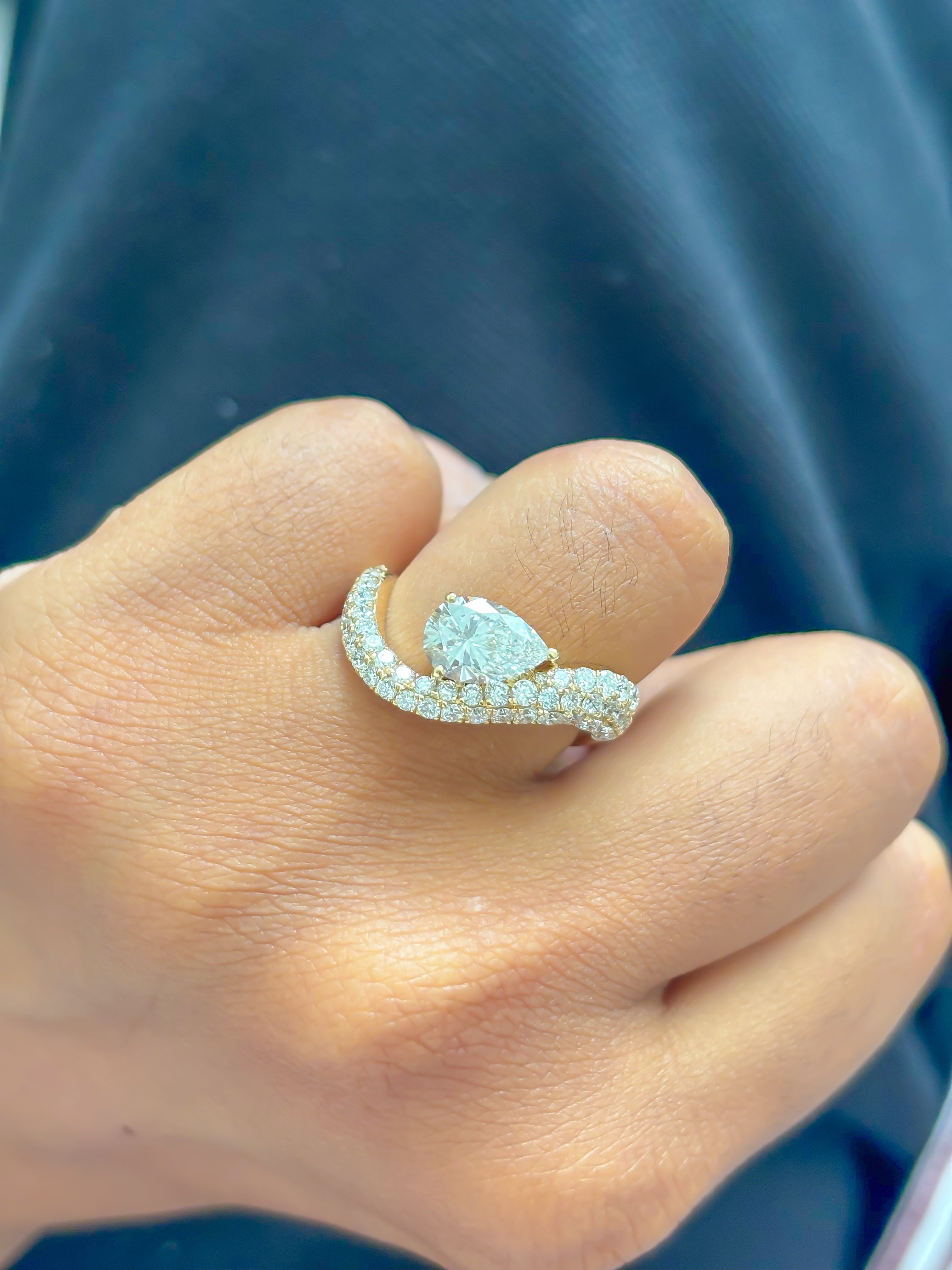 JPRG-4014/9837 Lab Grown Diamond Ring | 14K