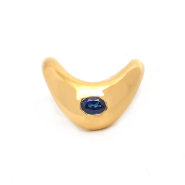 JPRG-4016/9840 Blue Sapphire Ring | 18K