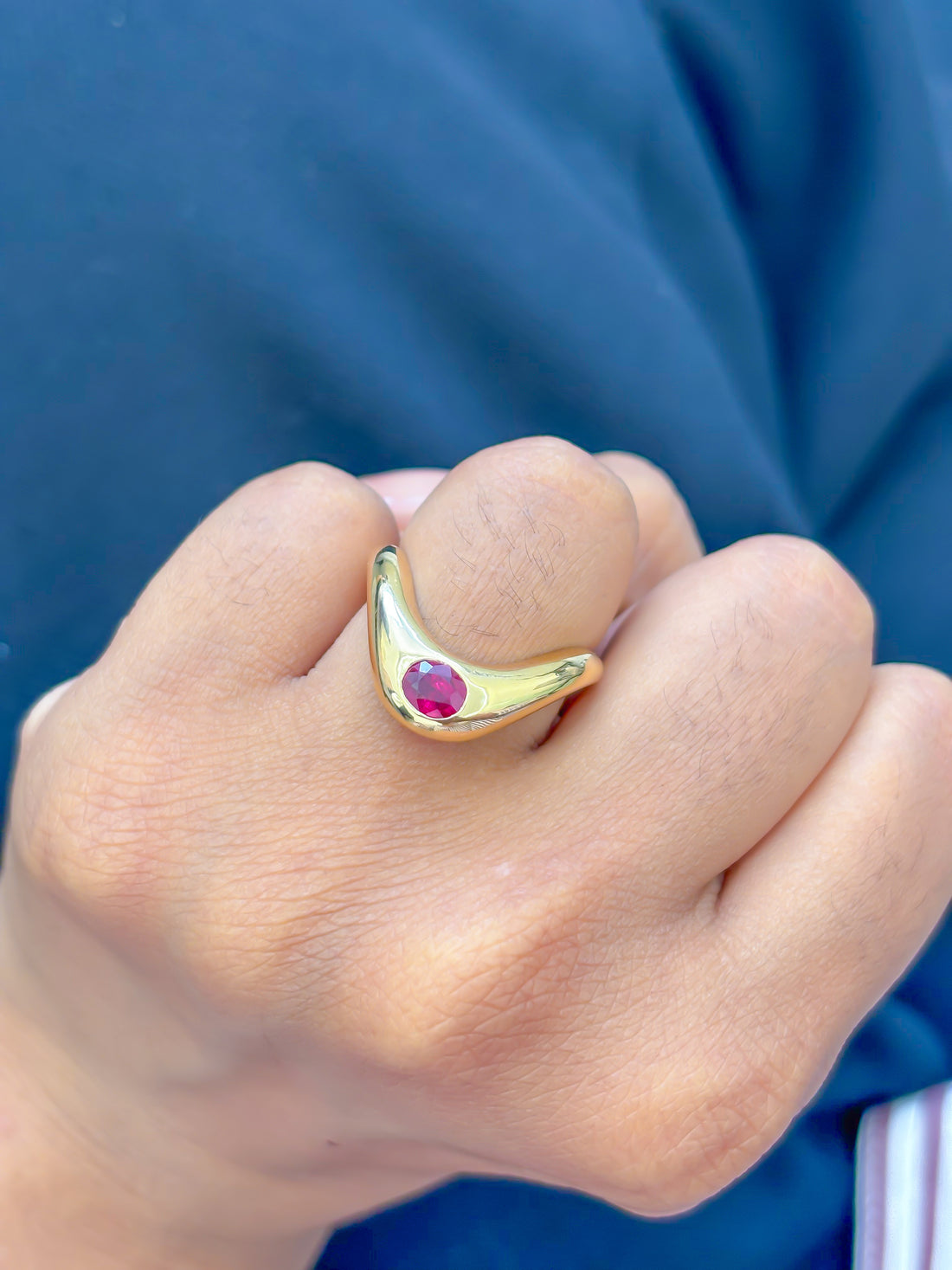 JPRG-4017/9839 Ruby Ring | 18K