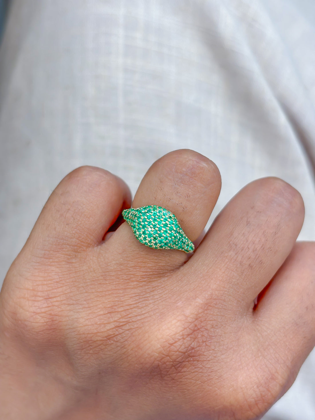 JPRG-4039/9882 Emerald Ring | 18K