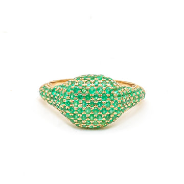 JPRG-4039/9882 Emerald Ring | 18K