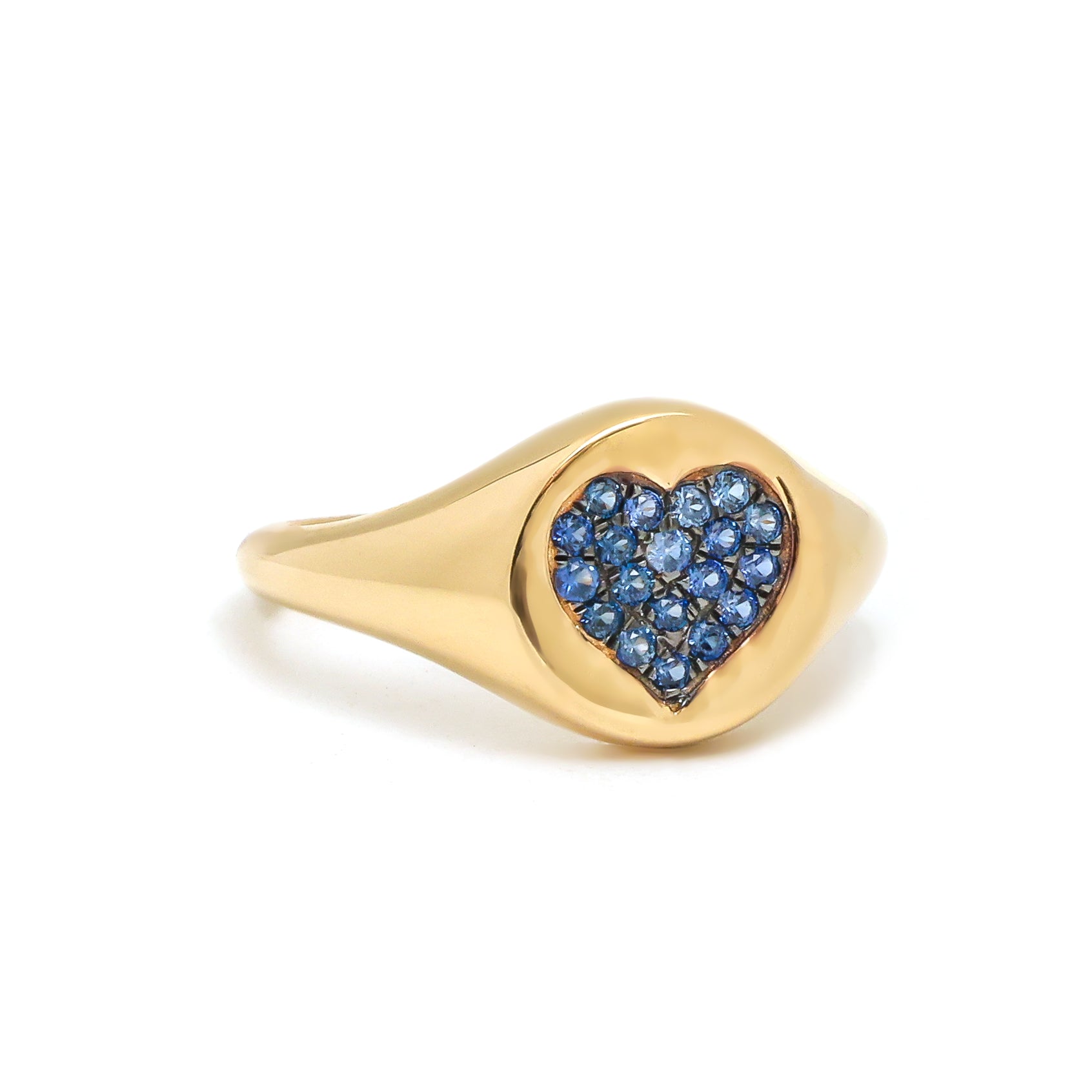 JPRG-4045/9888 Blue Sapphire Ring | 18K