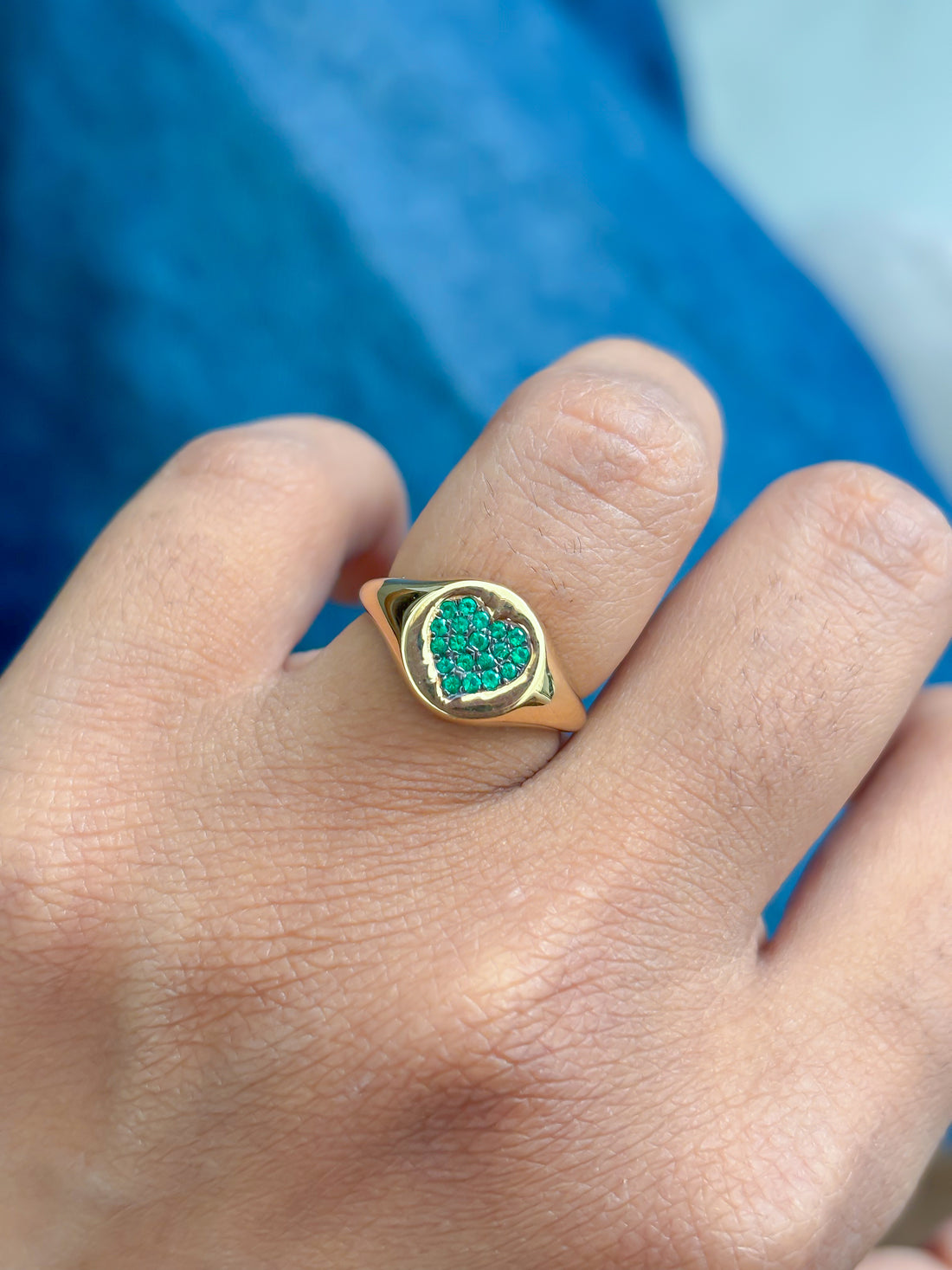 JPRG-4048/9891 Emerald Ring | 18K