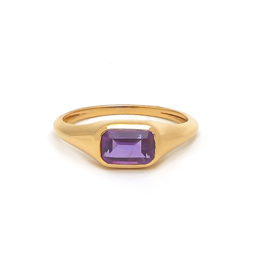 JPRG-4066/9946 Amethyst Ring | 18K
