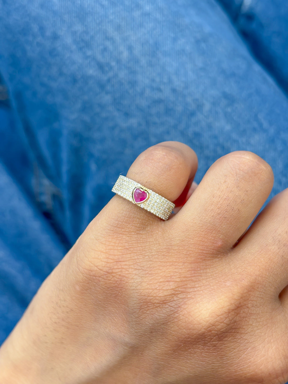 JPRG-4072/9952 Ruby Diamond Ring | 14K