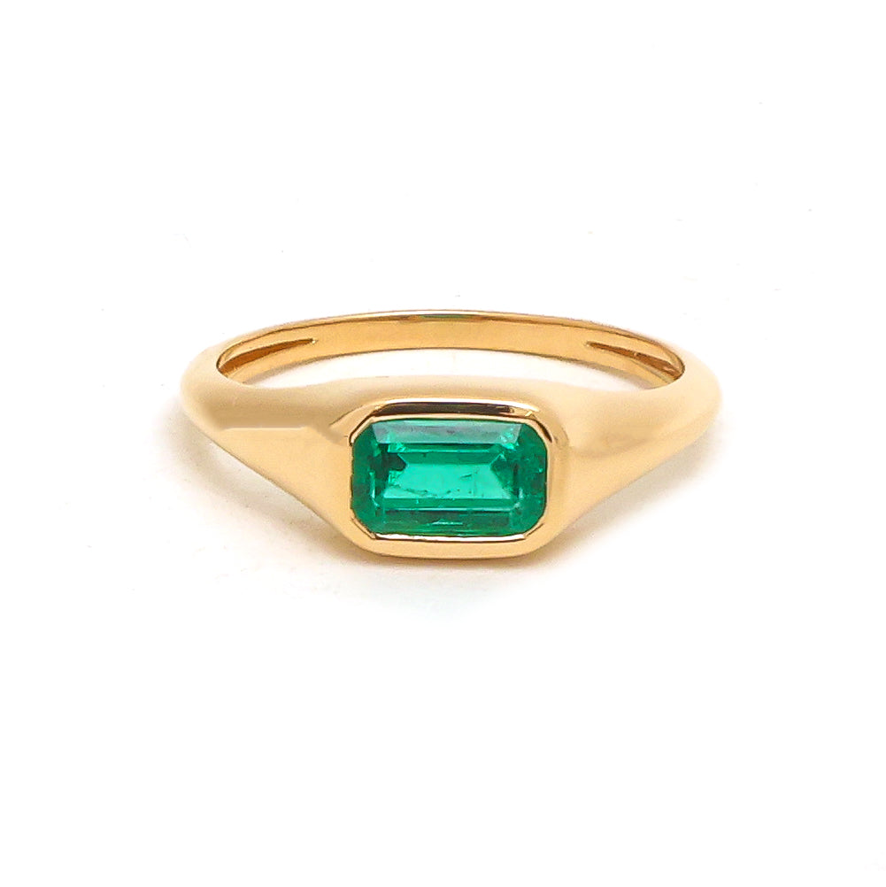 JPRG-4073/9953 Emerald Ring | 18K