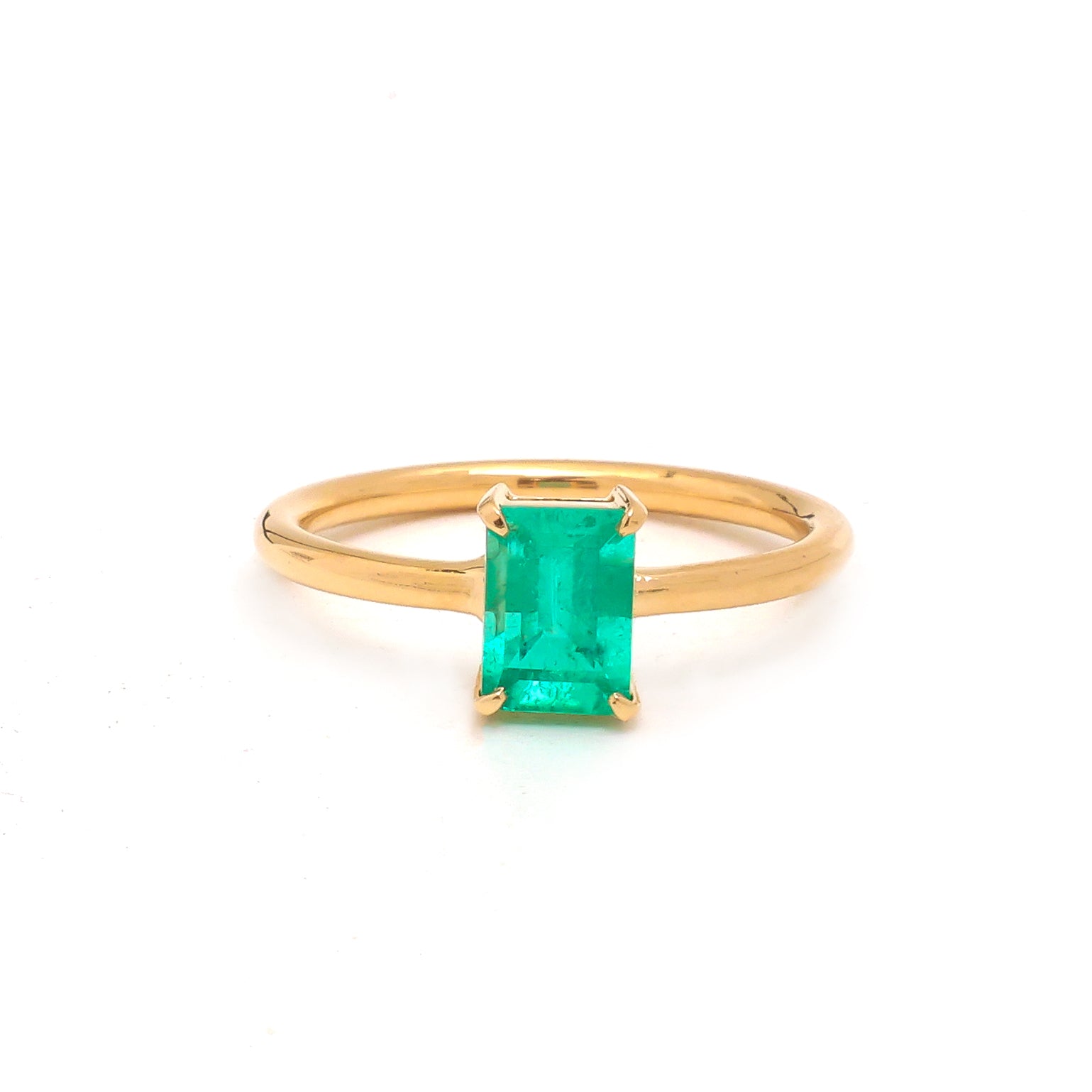 JPRG-4090/10012 Colombian Emerald Ring | 18K
