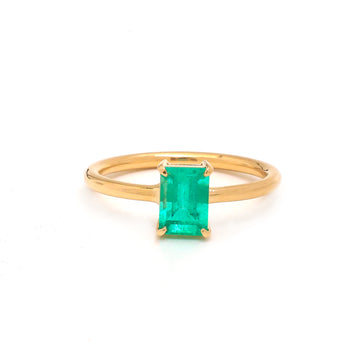 JPRG-4090/10012 Colombian Emerald Ring | 18K
