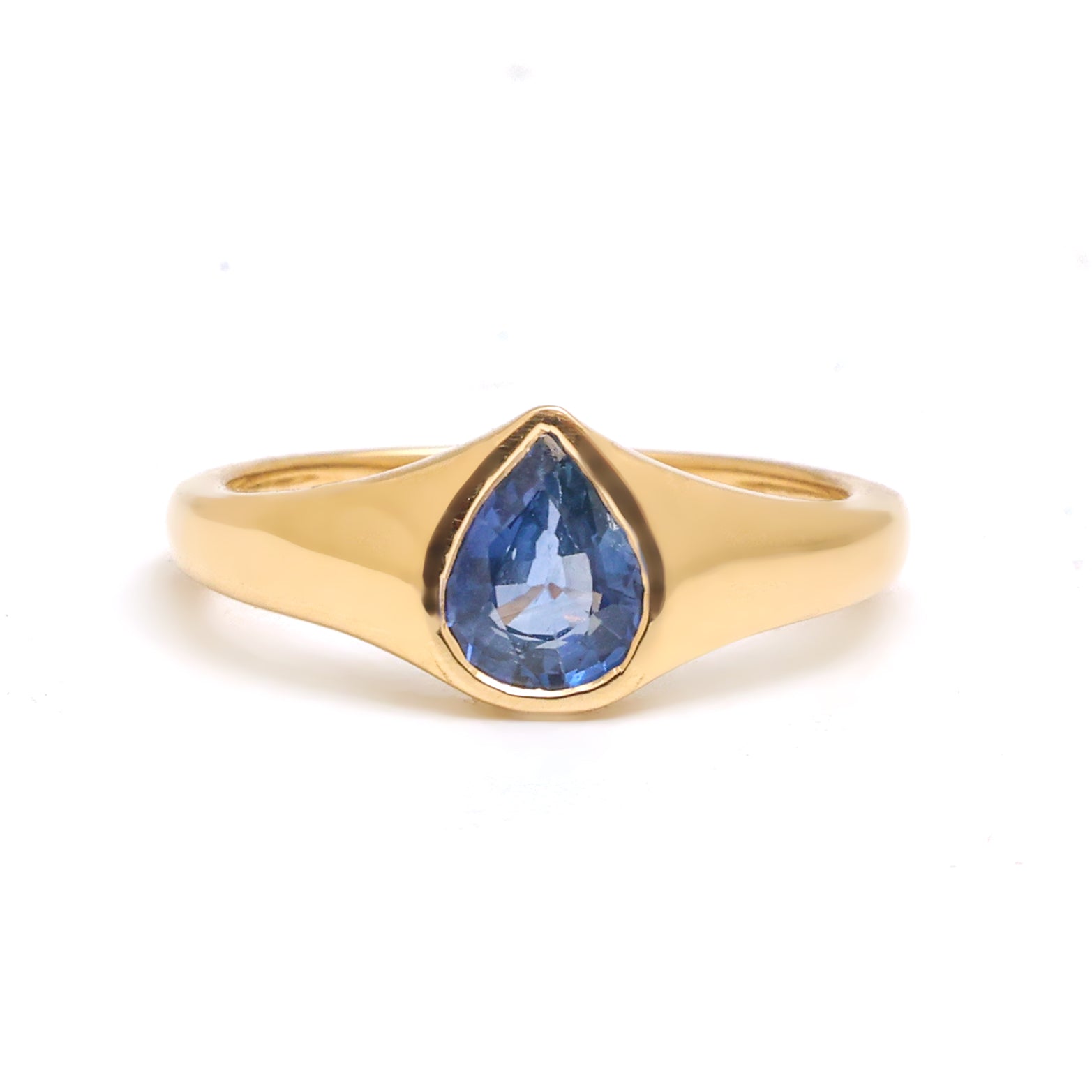 JPRG-4094/10017 Blue Sapphire Ring | 18K