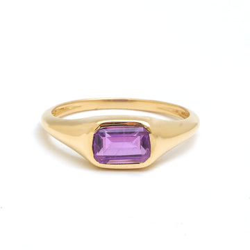 JPRG-4099/10022 Amethyst Ring | 18K