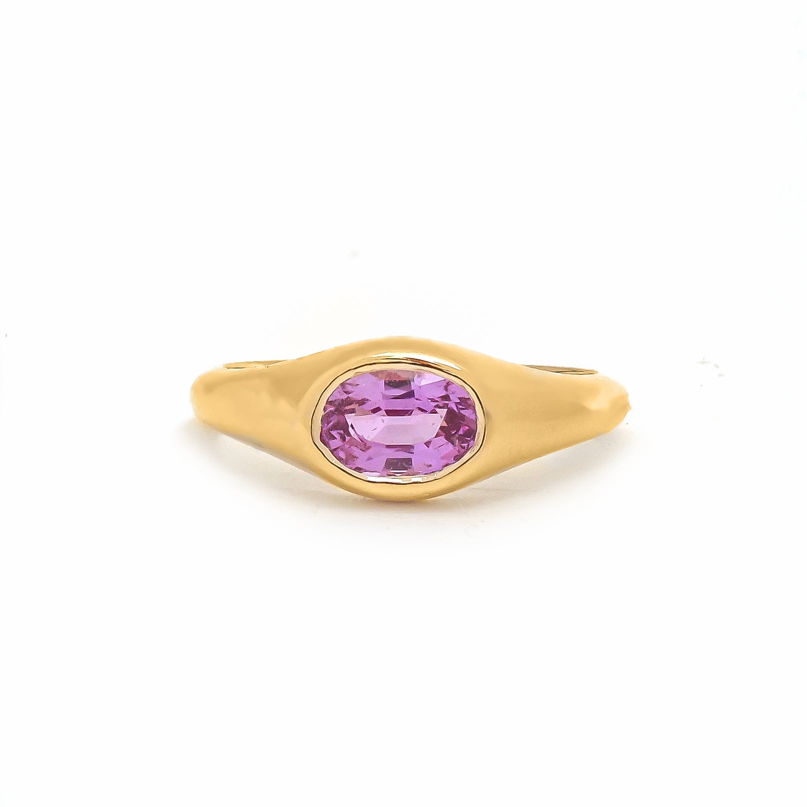 JPRG-4108/10070 Pink Sapphire Ring | 14K